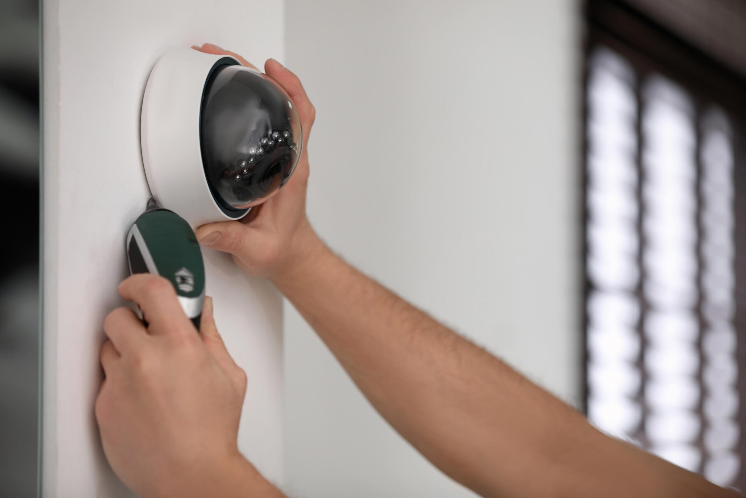 Security camera setup, cctv installation